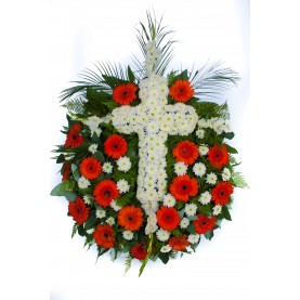 Corona Funeraria Gerberas