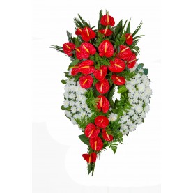 Corona Funeraria Anthurium